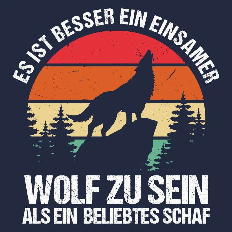 Besser Ein Einsamer Wolf Als Ein Beliebtes Schaf