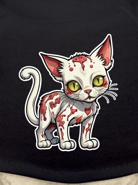 Zombie Cat Illustration