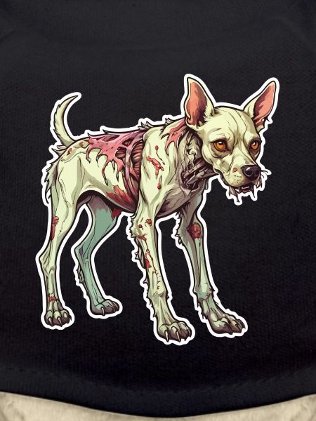 Zombie Dog Illustration