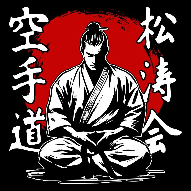 Samouraï Shitokai Karaté Kimono Arts martiaux