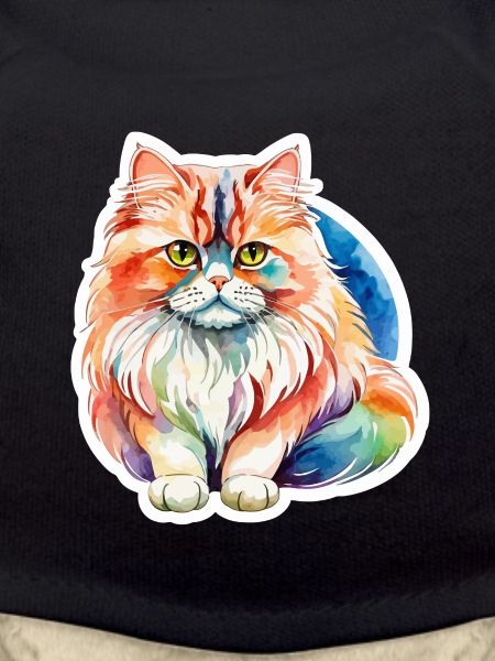 Perserkatze Wasserfarben
