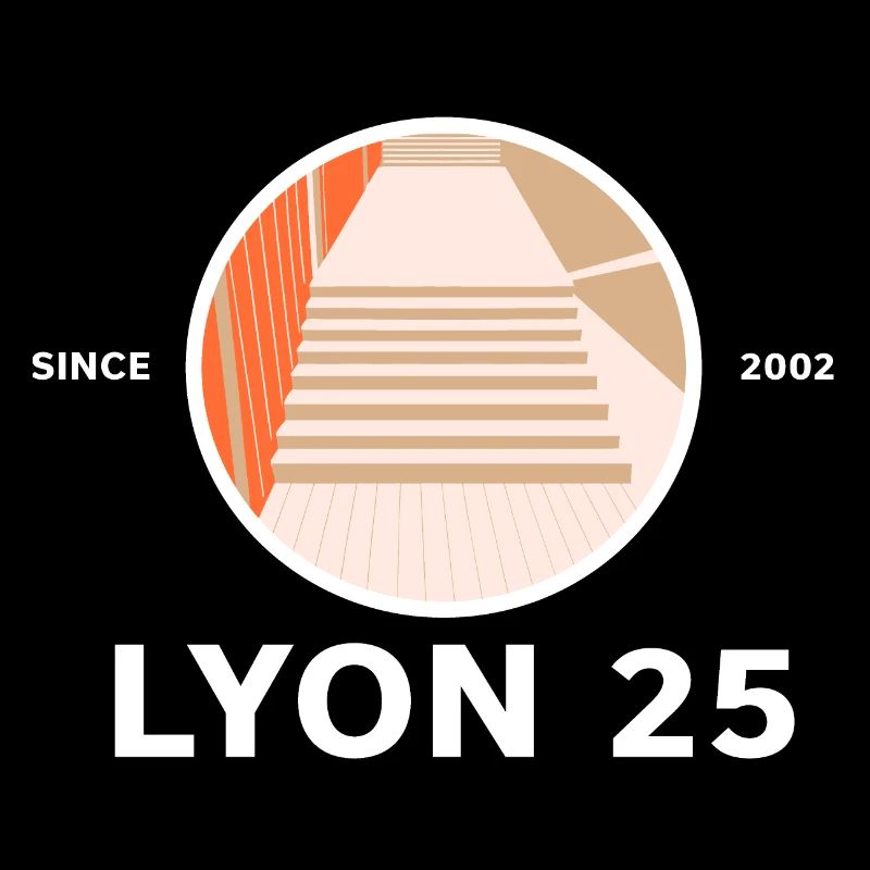 Legendäre Lyon 25 Treppe