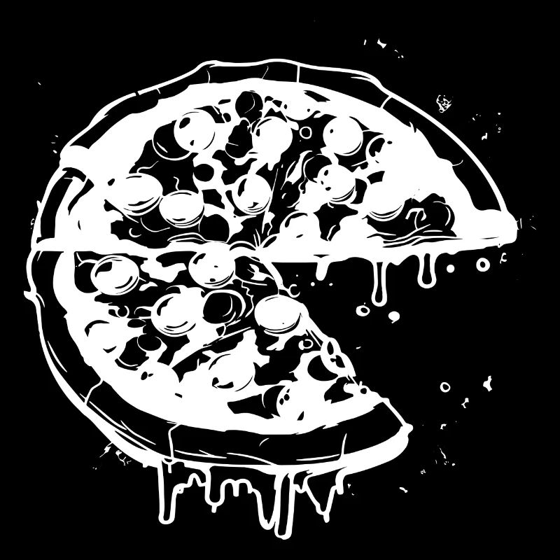 Dessin de pizza