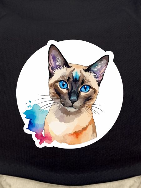 Siamkatze Wasserfarben