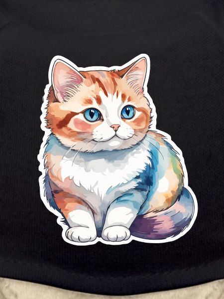 Munchkin Teckel Chat Aquarelle