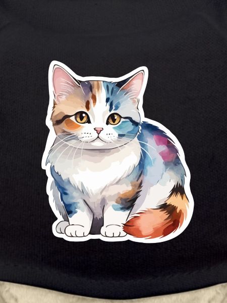 Munchkin Teckel Chat Aquarelle