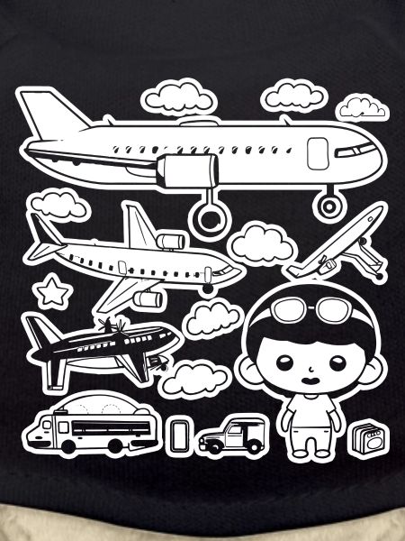 Airplanes Cartoon Style