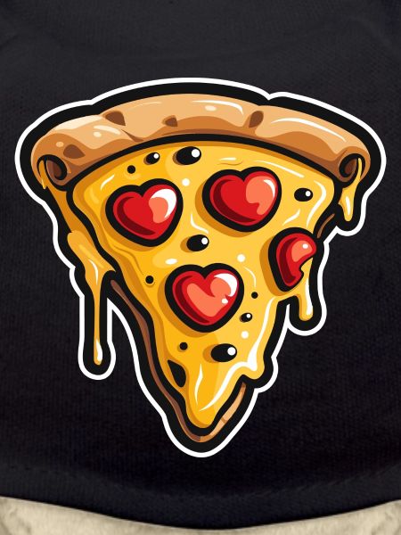 Pizza Cartoon Look