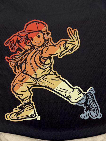 Fille de breakdance