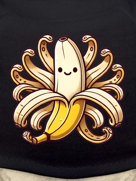 Playful OctoBanana Illustration