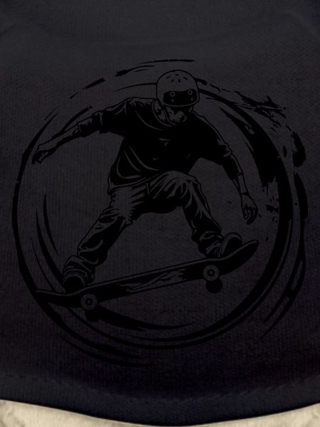 Skateboarding Man Skateboard Silhouette