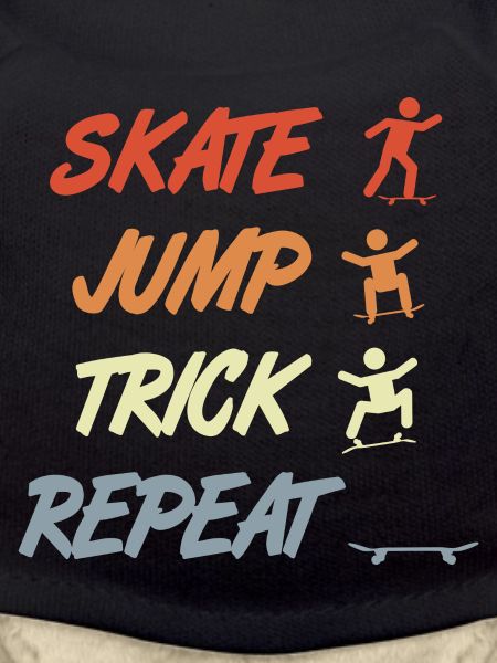 Skating, jumping, tricking, repeating