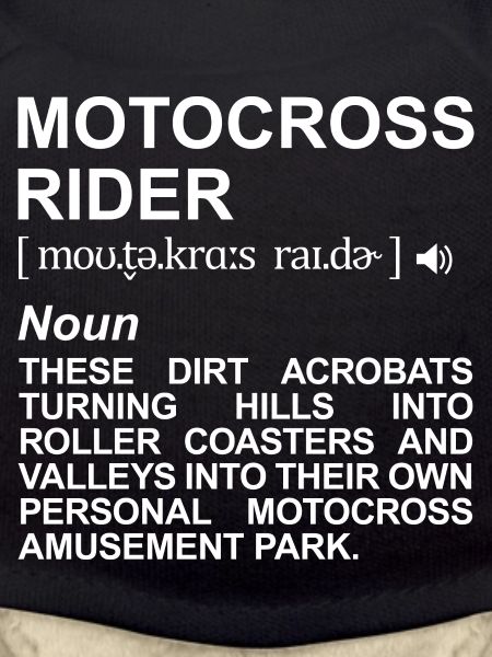 Motocrossfahrer Definition