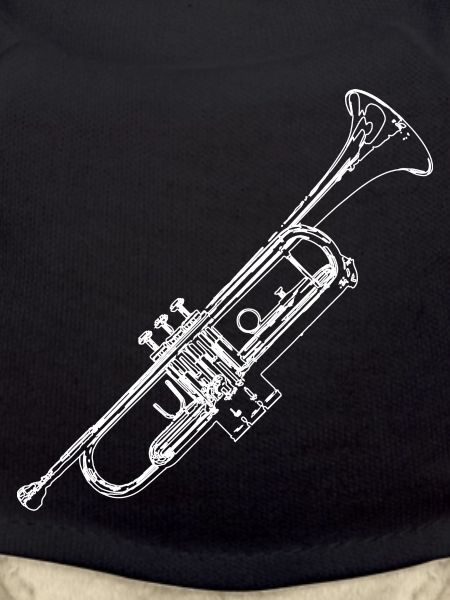 Retro Trumpets Sketch