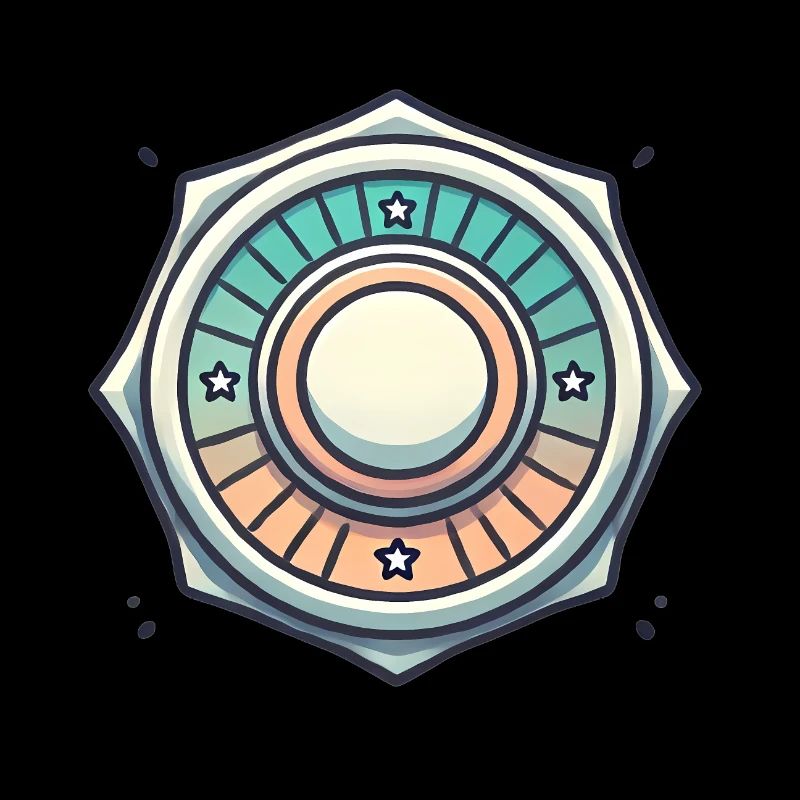 Conception graphique de badge vintage