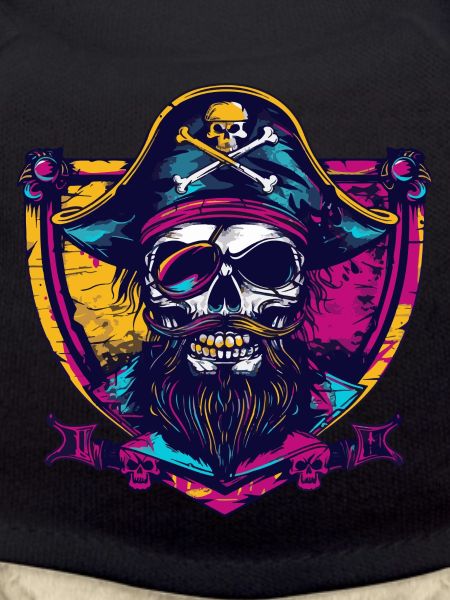 Pirate Skull Crest