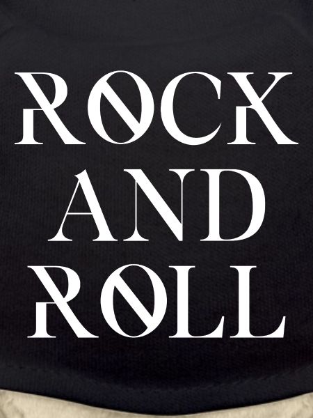 Rock'n'Roll Typografie Design
