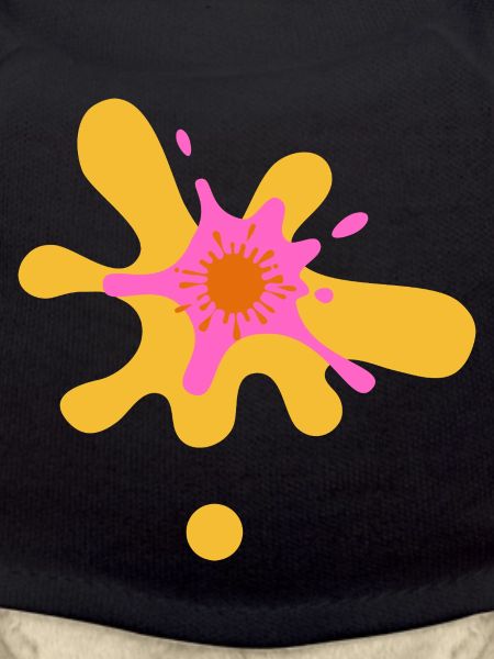 Kunstvolles Farbexplosion Design