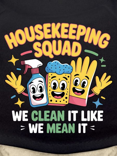 Funny Cleaning Design