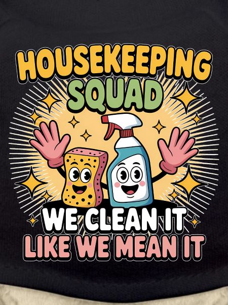 Funny Cleaning Design