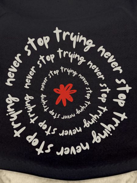 Never stop trying
