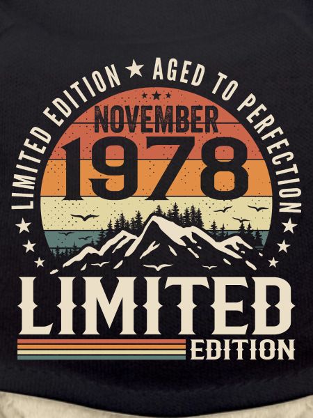 November 1978 Unique Retro Anniversary