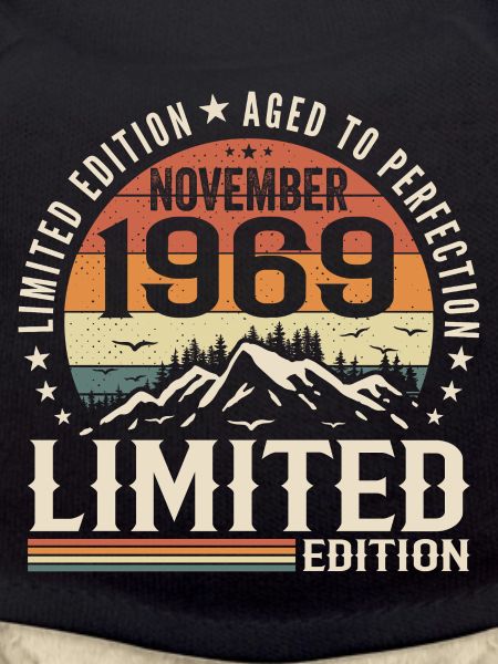 November 1969 Unique Retro Birthday