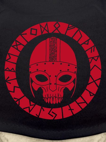 Red Skull und Wikinger Runen