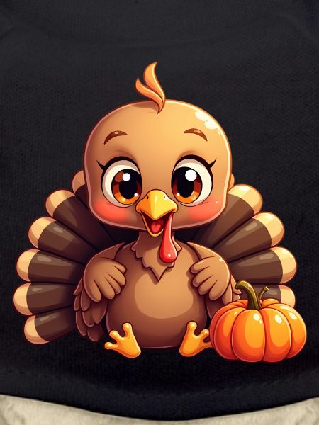 Bébé dinde de Thanksgiving