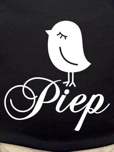 Spatz Piep – Piepmatz Vogel Cartoon Motiv