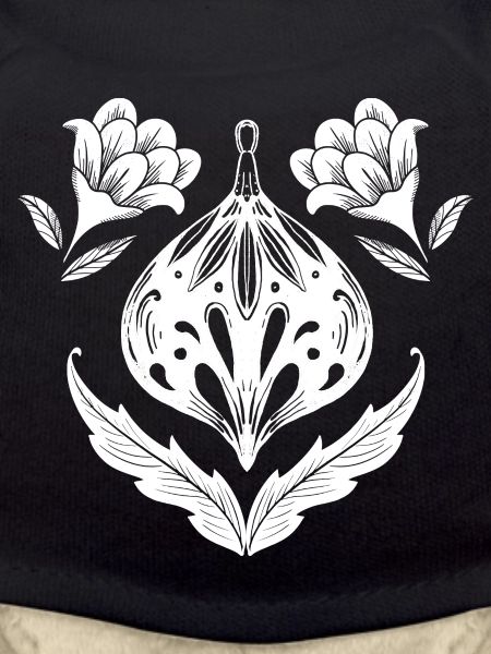 Blütenmandala Ornament