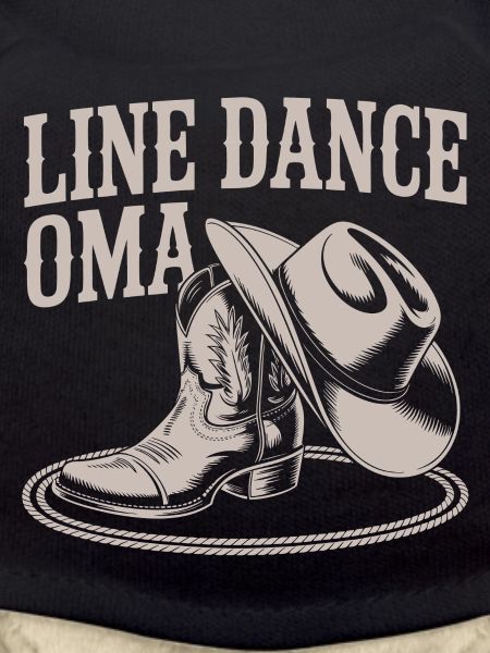 Line Dance Granny Western Boots