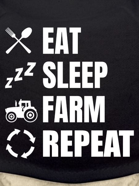 Eat, sleep, plough, repeat