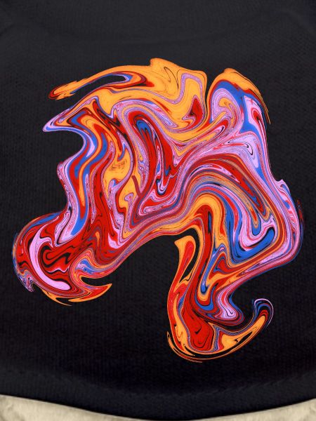 Farbwirbel Neon-Muster