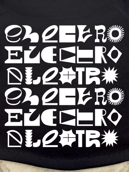 Geometric Typography Mosaic