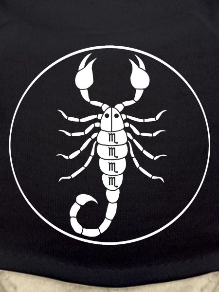 Skorpionsternzeichen (Weiß)