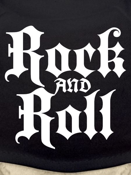 gothic rock and roll tattoo
