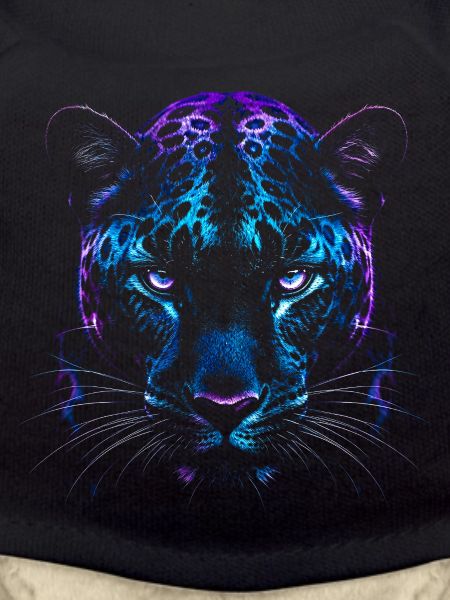 Blauer Lila-Wolkenleopard – Panther