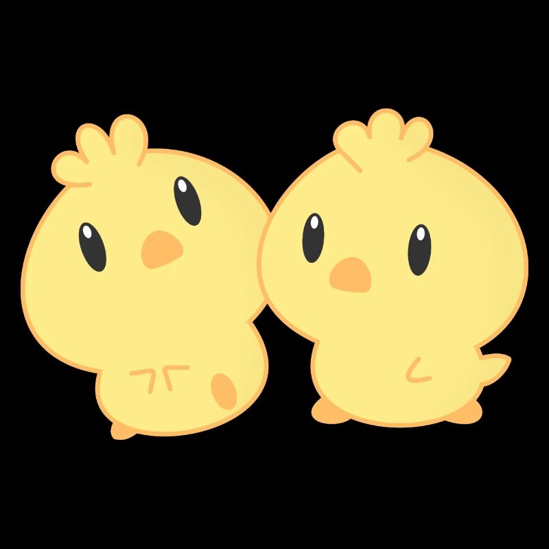 HUHN HUHN JUNG KLEIN WINZIG FLAUSCHIG GIFT