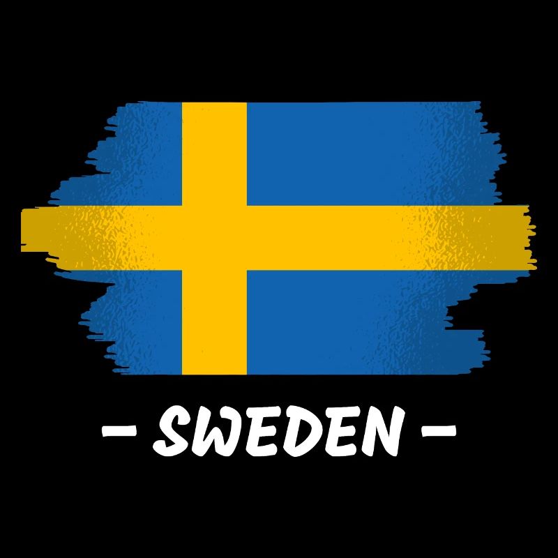 Suède Drapeau Scandinavie Drapeau suédois