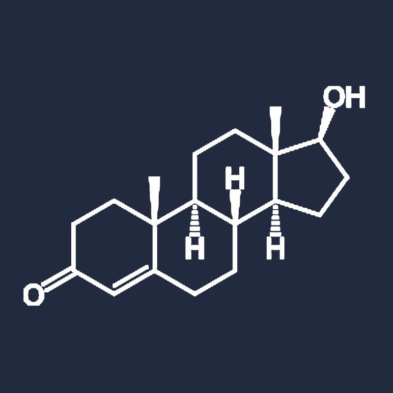 Testosterone Molecule