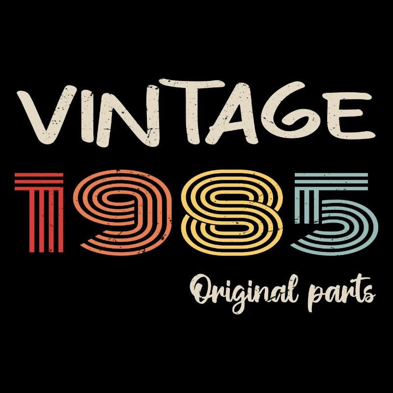 Millésime original 1985 | Cadeau d’anniversaire 1985