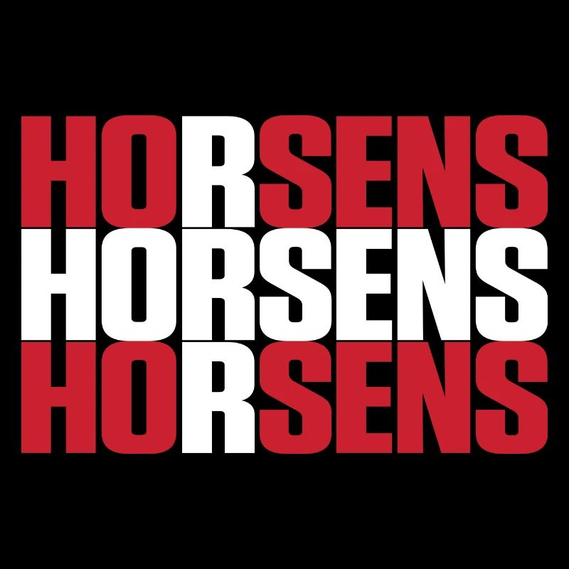 Horsens Danemark Drapeau