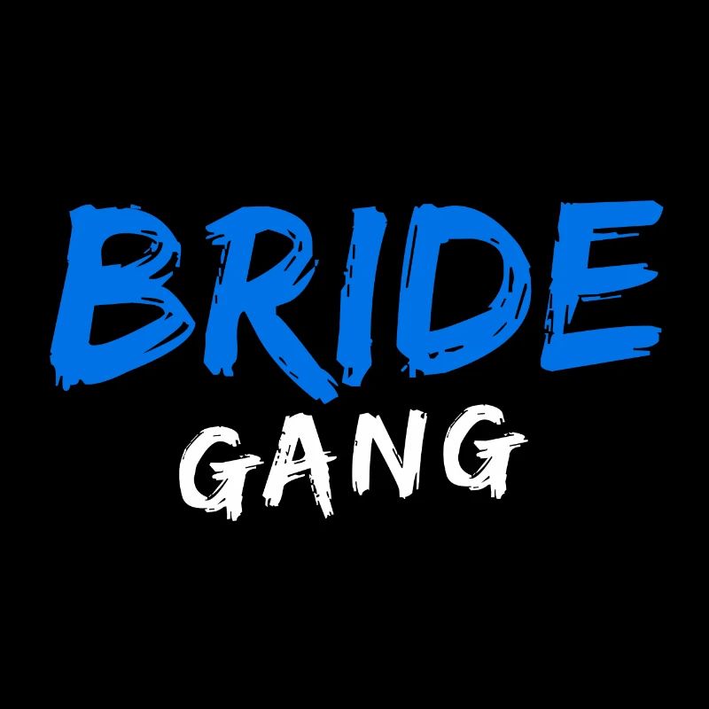 Bride Gang Blue W