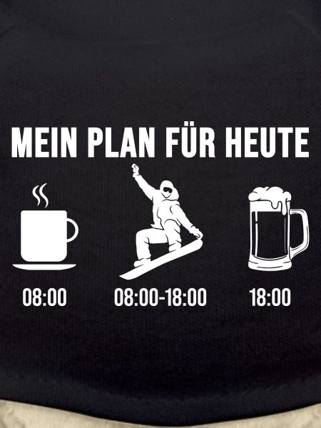 Snowboarder Snowboardurlaub Snowboarden