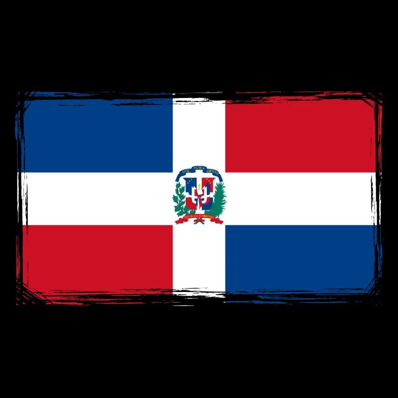 République dominicaine Drapeau Dom Rep Drapeau