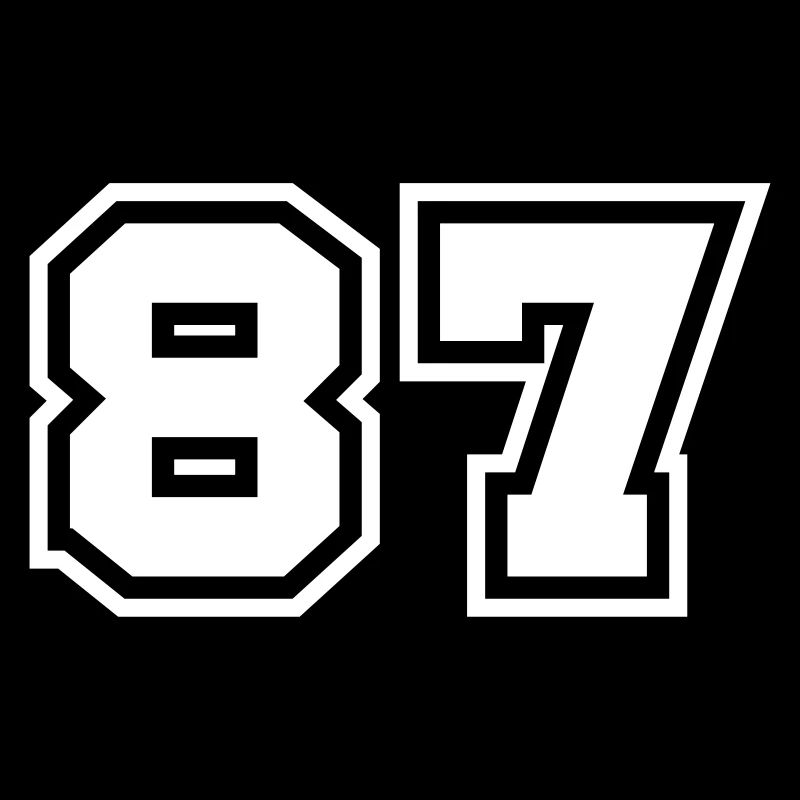 Symbole numérique 87