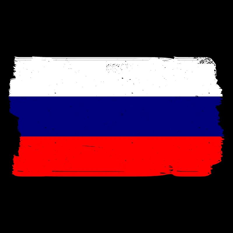 Drapeau de russie Vintage Drapeau russe d’occasion Look