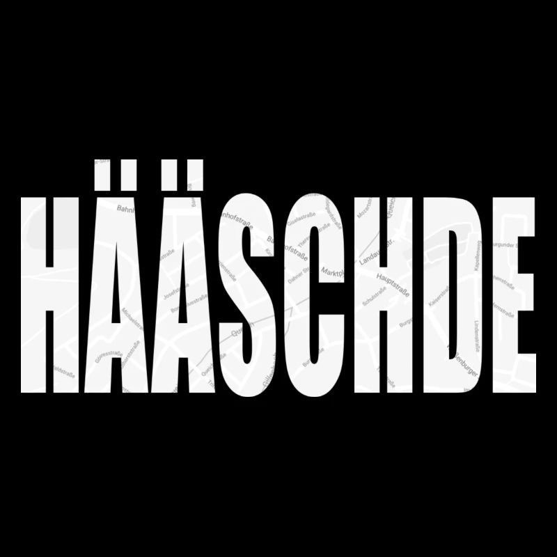 Hääschde - Hauenstein Dorf Pfalz Karte