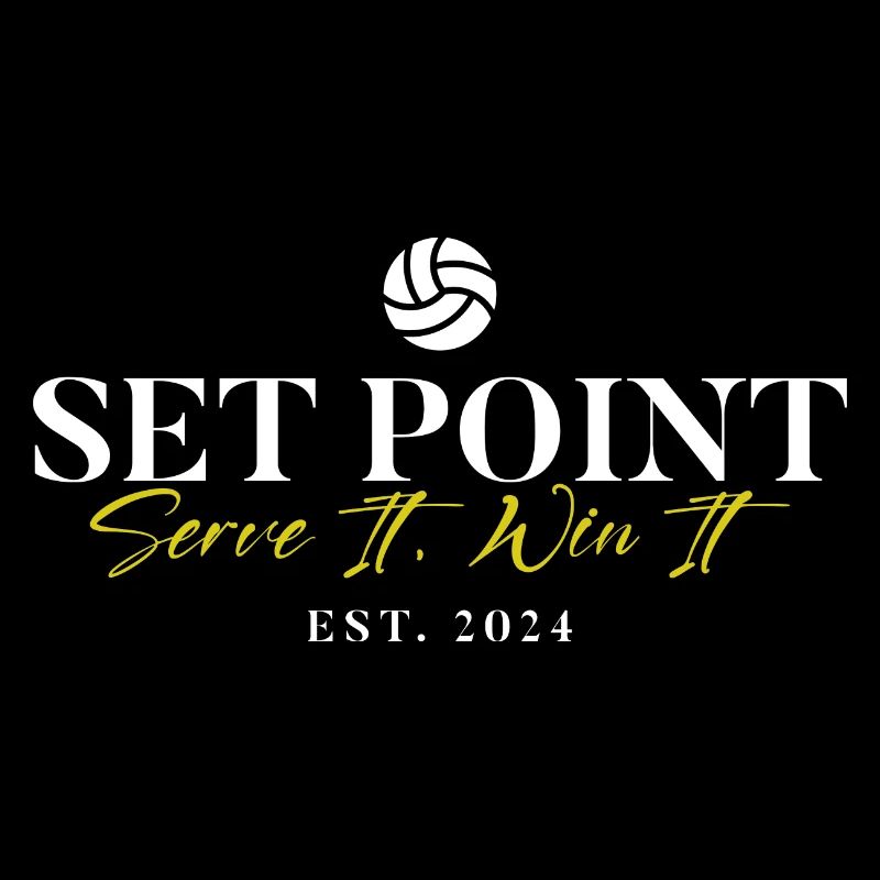 Set Point Volleyball Logo